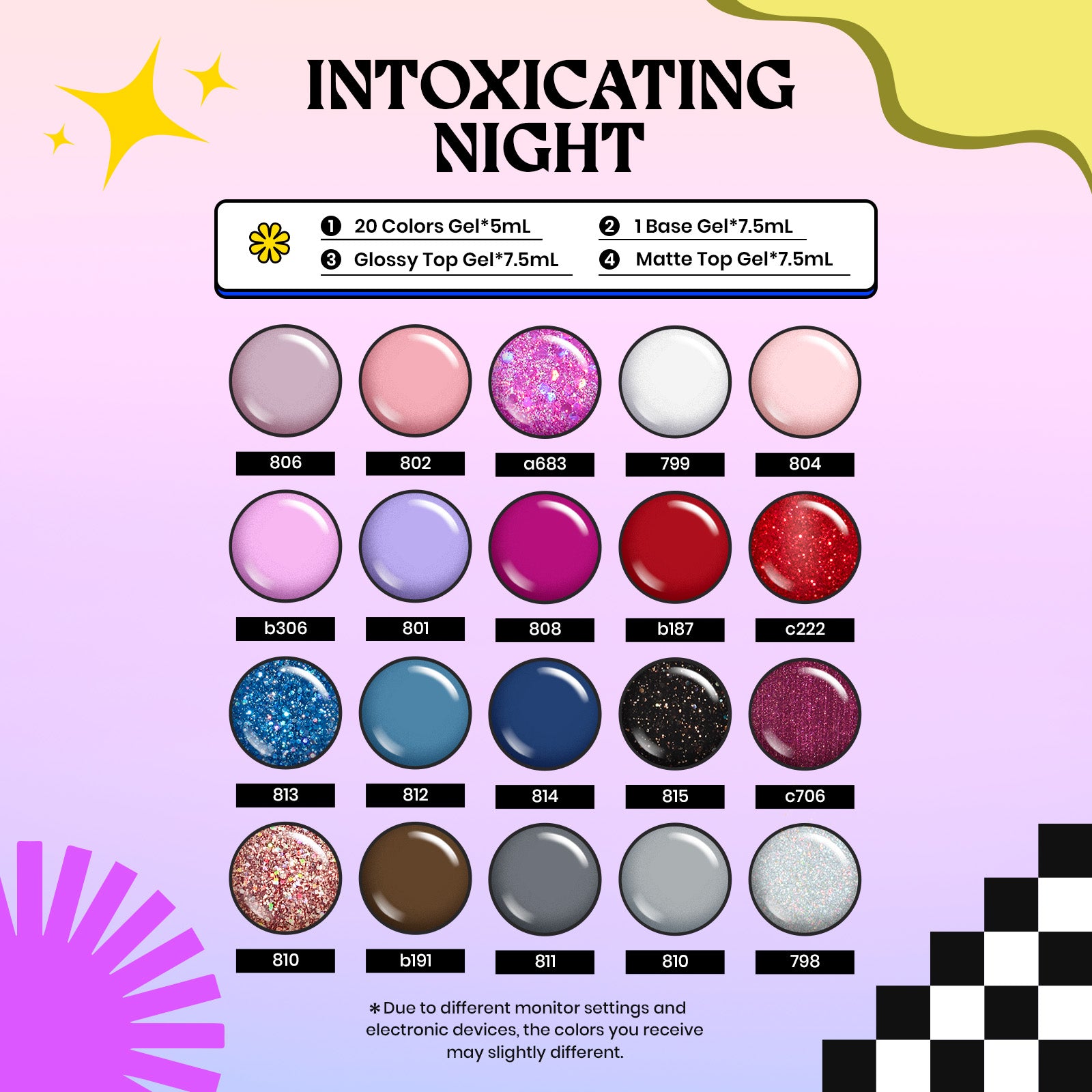 Intoxicating Night 20 Color Set