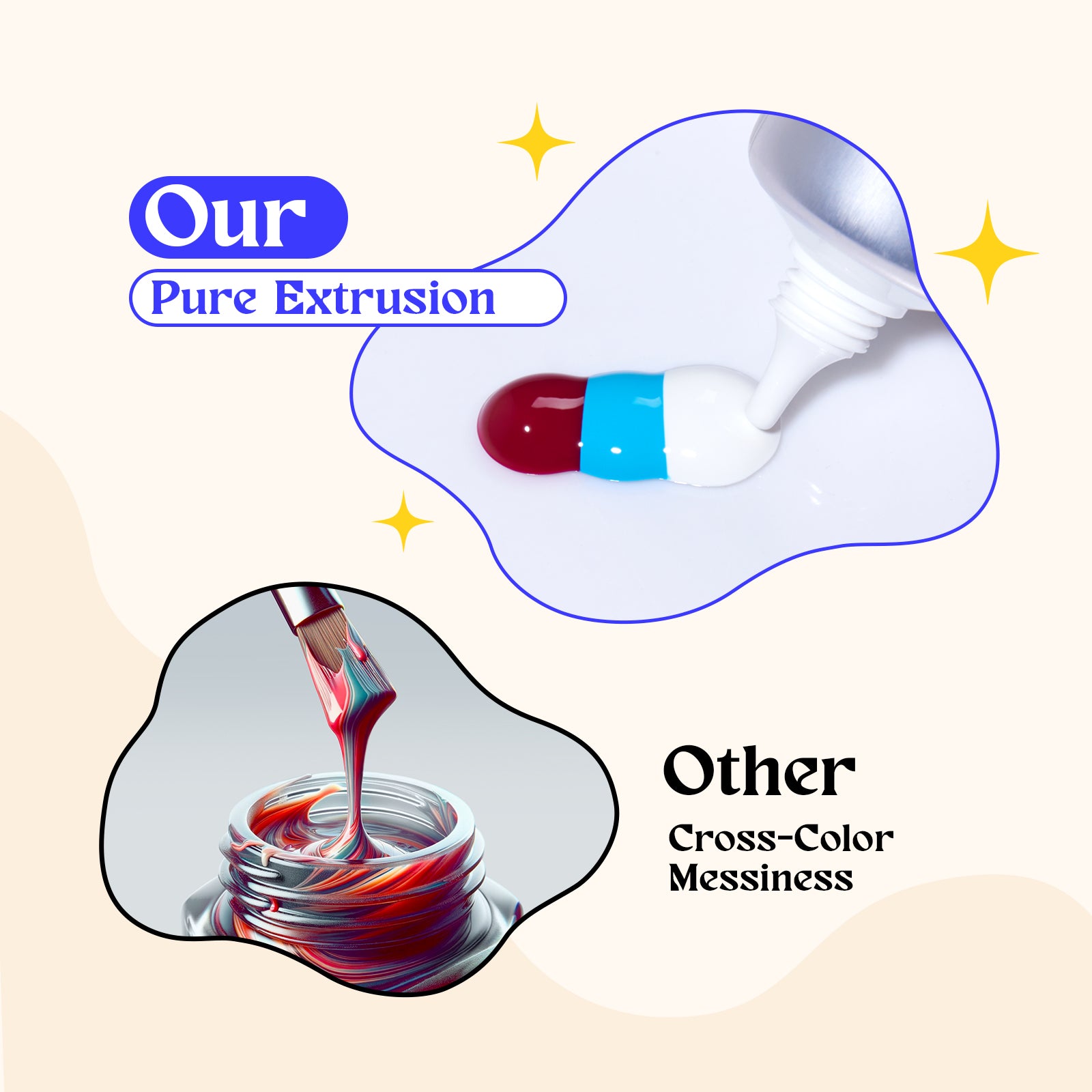 Color Mixing Infinite Gel Polish Starter Set 5 Primary Colors-CMYK